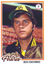 1978 Topps Baseball Cards      164     Bob Owchinko RC